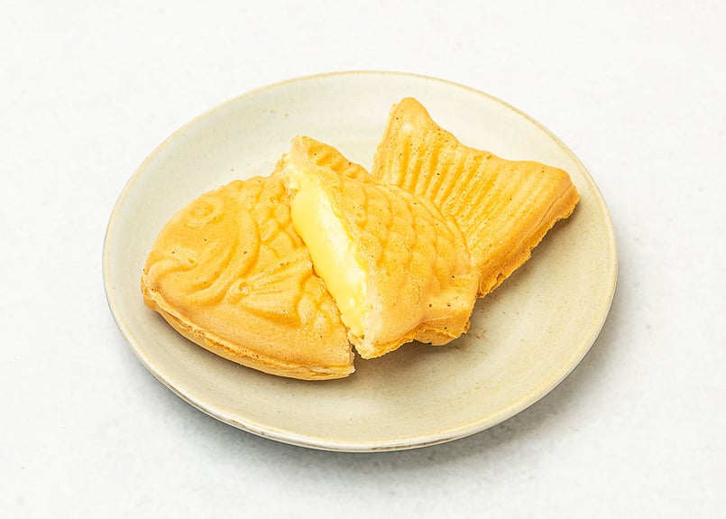 うす皮たい焼き カスタード 5個入り | 鯛きち