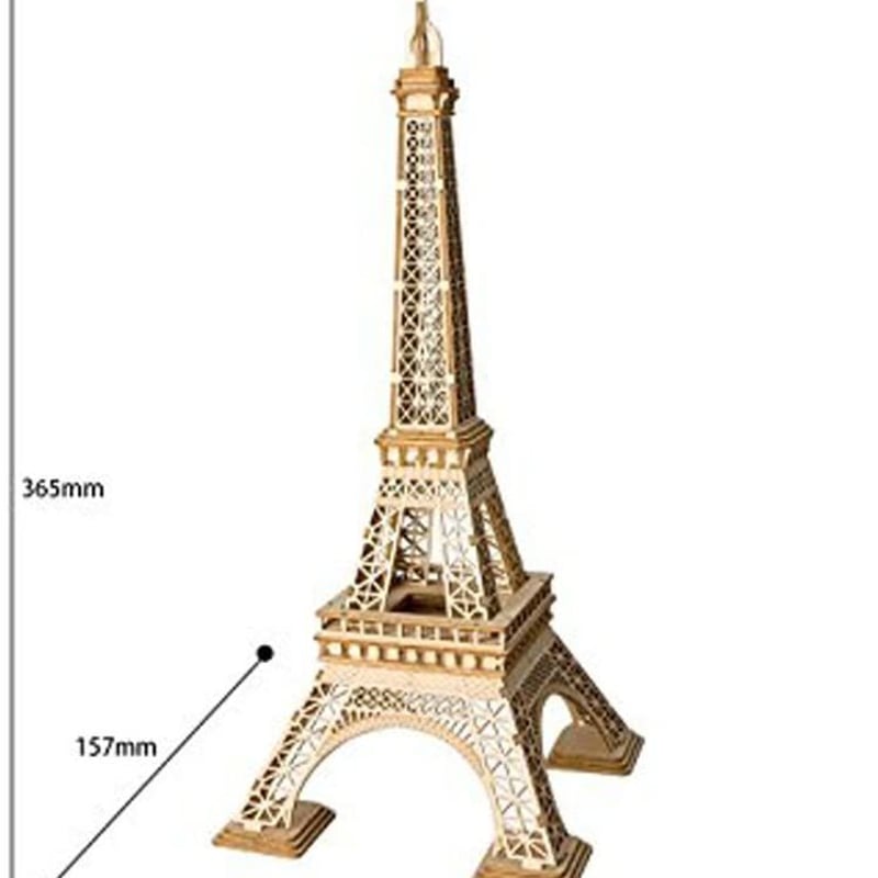 DIY 3D木製モデルパズル エッフェル塔 Rolife Modern 3D Wooden P DIY 3D木製モデルパズル エッフェル塔 Rolife Modern 3D Wooden P