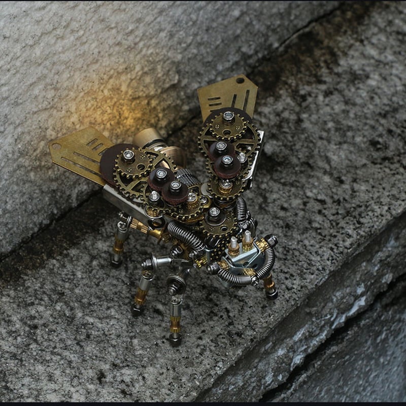 DIY 3Dメタルモデルパズル メカニカルホタル(蛍) 機械党 Insects
