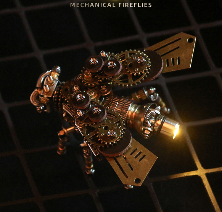 DIY 3Dメタルモデルパズル メカニカルホタル(蛍) 機械党 Insects