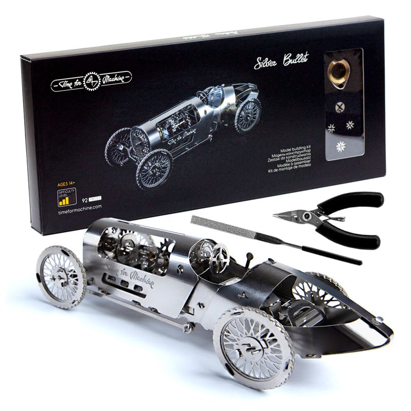 DIY 3Dメタルモデルパズル ゼンマイ仕掛け可動式弾丸型 DIY 3Dメタルモデルパズル ゼンマイ仕掛け可動式弾丸型