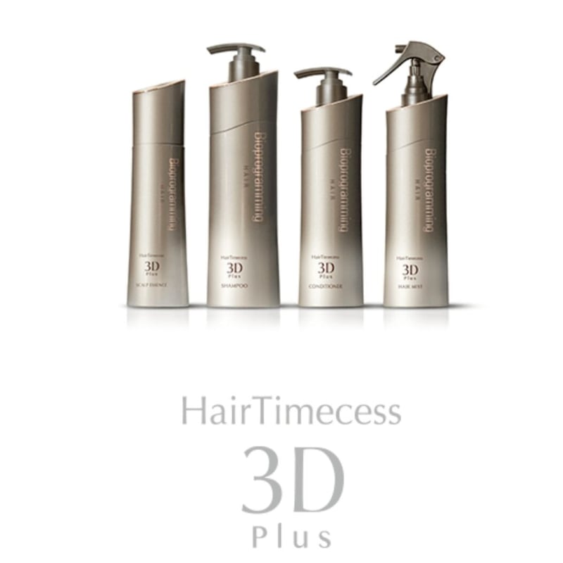 HairTriness 3D Plus シャンプー・コンディショナー・ヘアミスト 試してみた】ヘアタイムセス 3D Plus シャンプー LUMIELINAの
