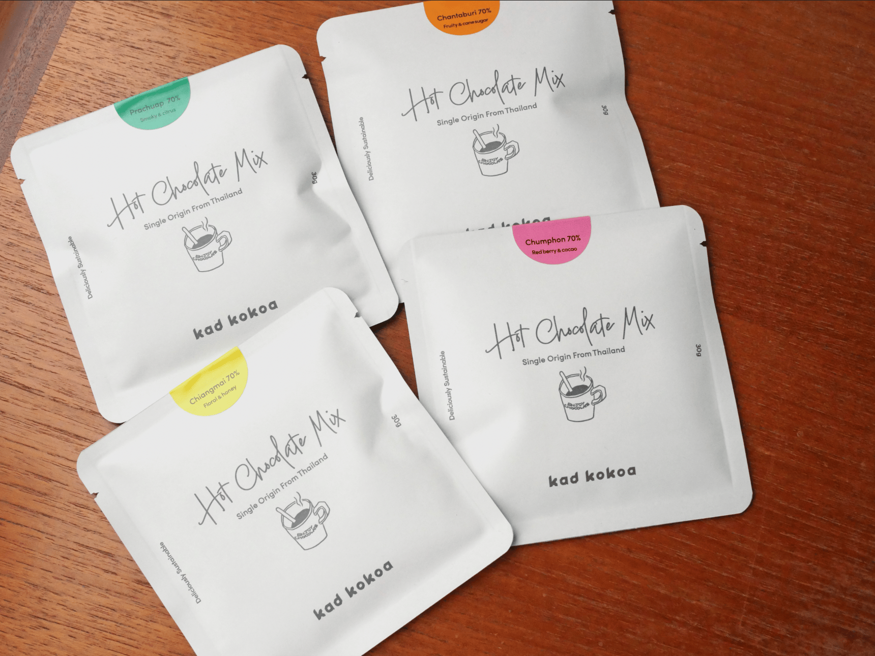 ホットチョコレートミックス4種セット | Kad Kokoa
