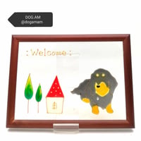 ダックス＆HOME　ブラックタン　ダックスフンド