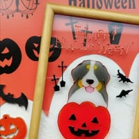 ハロウィン　バーニーズ　縦型
