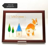 コーギー＆HOME　ウエルッシュコーギー　振り向き