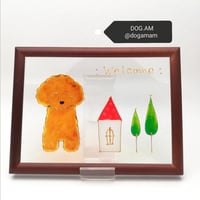 プードル＆HOME　アプリコット　レッド