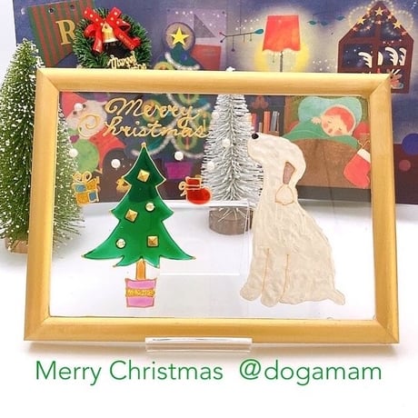 クリスマス&お正月　２枚セット　送料無料　ベトリントンテリア