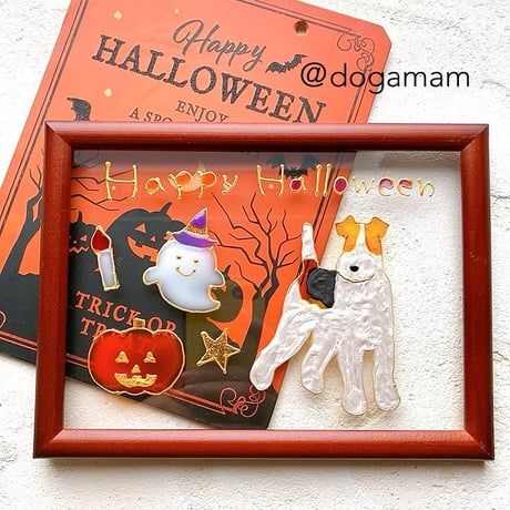 Happy Halloween  ハロウィン　ワイヤーフォックステリア