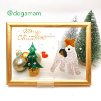 クリスマスツリー&ワイヤーフォックステリア