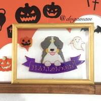 ハロウィン　バーニーズ　横型