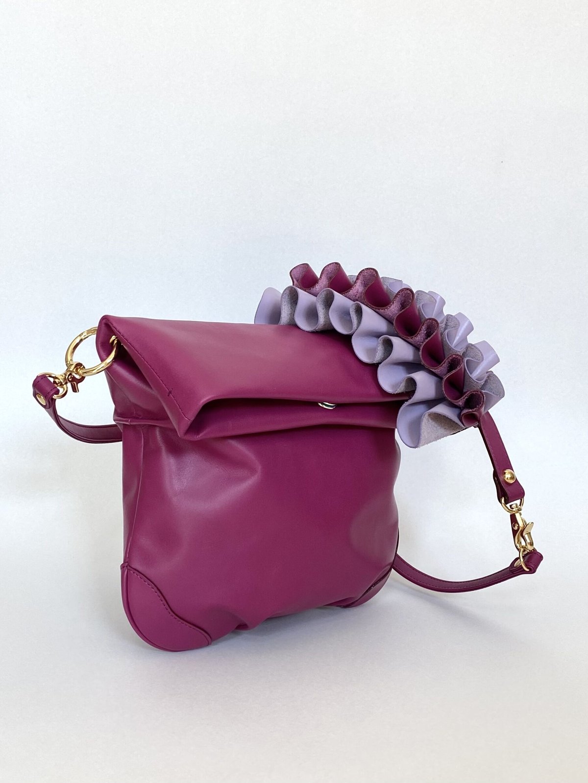 2WAY FRILL SHOULDER BAG | tortoago