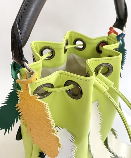 FEATHER HAND BAG