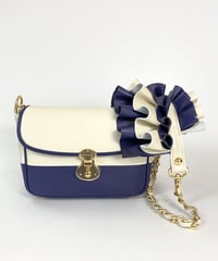 3WAY FRILL POCHETTE SIZE:S(チェーンショルダー)