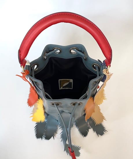 FEATHER HAND BAG