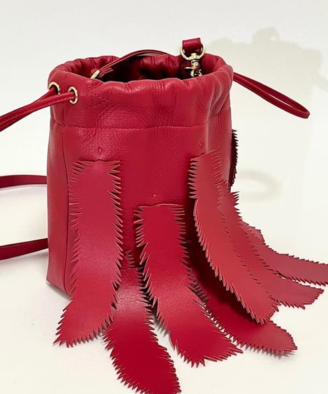 “火の鳥” DRAWSTRING SHOULDER POUCH