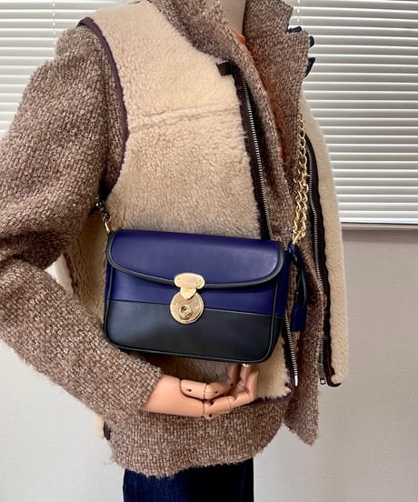 3WAY FRILL POCHETTE SIZE:S(チェーンショルダー)