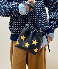“HOSHIBOSHI”DRAWSTRING SHOULDER POUCH