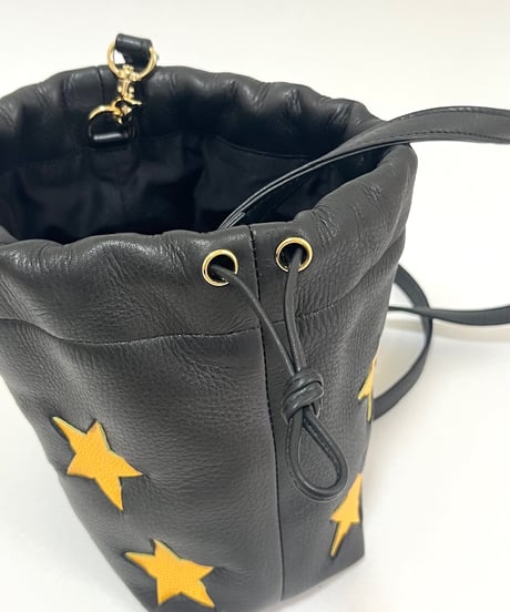 “HOSHIBOSHI”DRAWSTRING SHOULDER POUCH