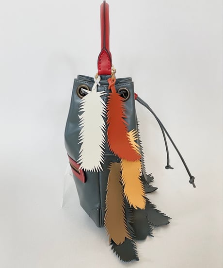 FEATHER HAND BAG