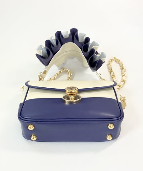 3WAY FRILL POCHETTE SIZE:S(チェーンショルダー)