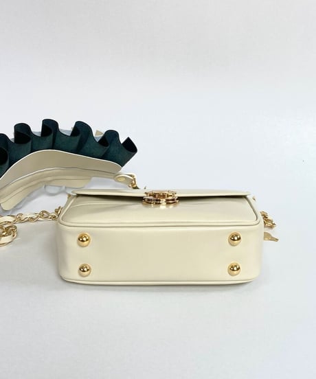3WAY FRILL POCHETTE SIZE:S(チェーンショルダー)