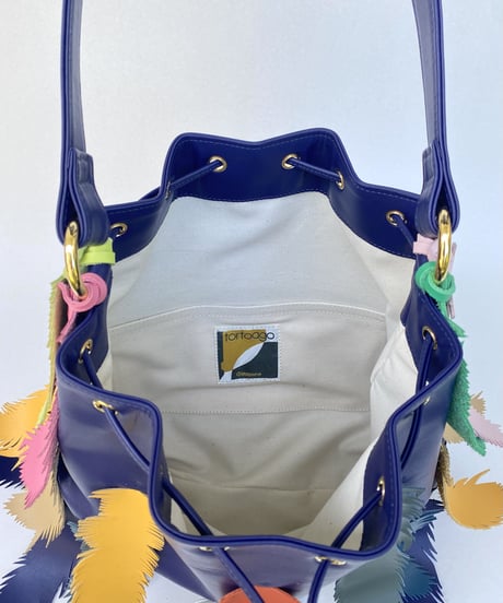 FEATHER SHOULDER BAG (LARGE)