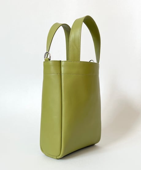 MINI TOTE with CHAIN MOTIF SHOULDER STRAP