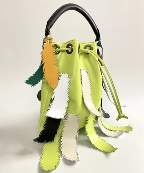FEATHER HAND BAG