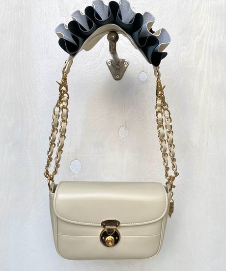 3WAY FRILL POCHETTE SIZE:S(チェーンショルダー)