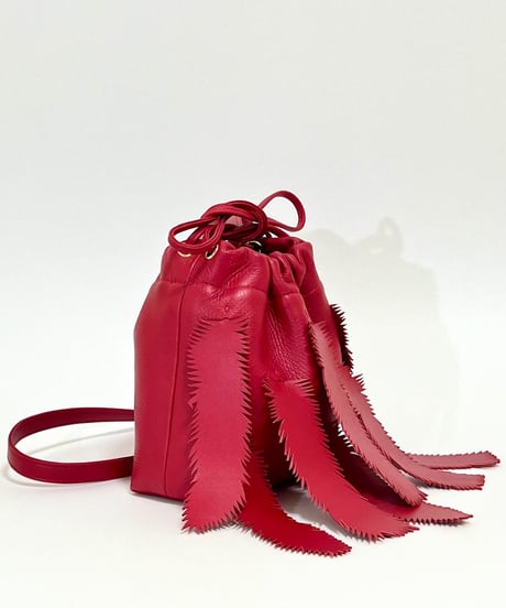 “火の鳥” DRAWSTRING SHOULDER POUCH
