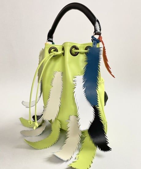 FEATHER HAND BAG
