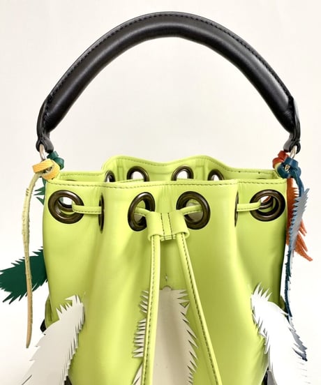 FEATHER HAND BAG
