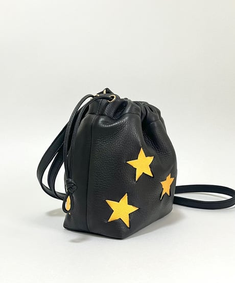 “HOSHIBOSHI”DRAWSTRING SHOULDER POUCH