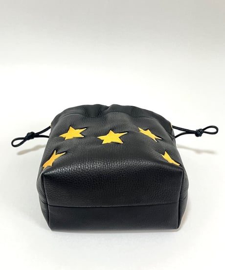 “HOSHIBOSHI”DRAWSTRING SHOULDER POUCH