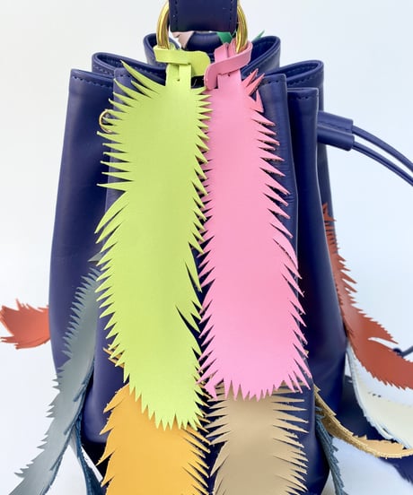 FEATHER SHOULDER BAG (LARGE)