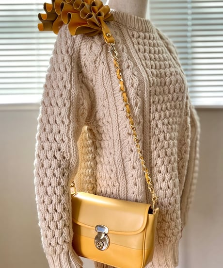 3WAY FRILL POCHETTE SIZE:S(チェーンショルダー)
