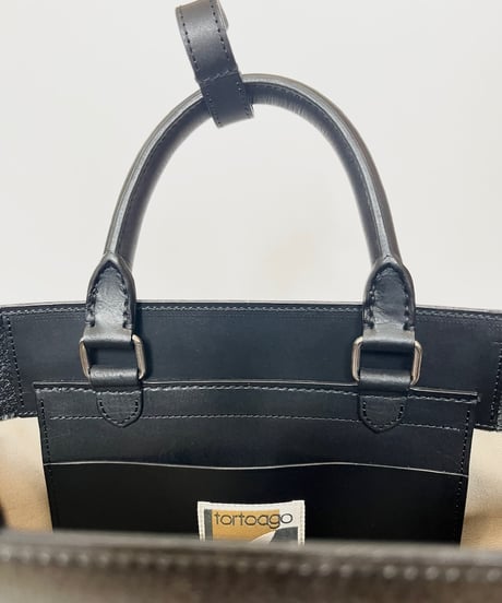STONE WASH TEXTURE TOTE BAG