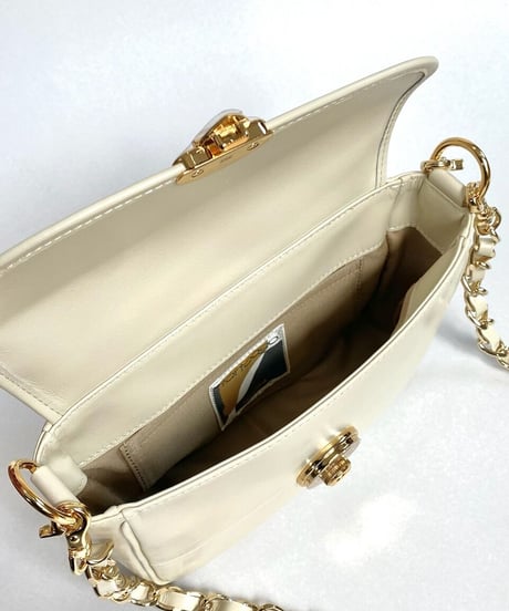 3WAY FRILL POCHETTE SIZE:S(チェーンショルダー)