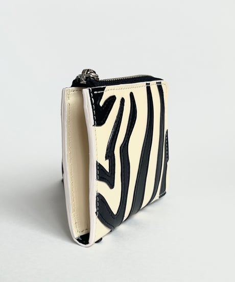 ZEBRA PATTERN COMPACT WALLET