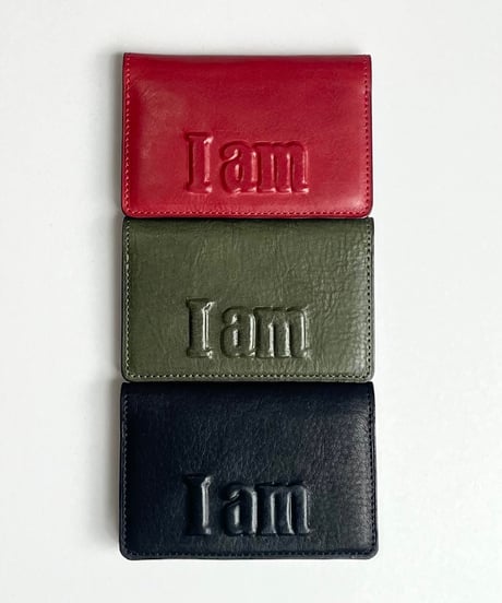 「I am」BUSINESS CARD CASE