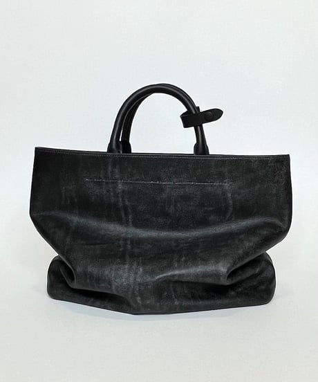 STONE WASH TEXTURE TOTE BAG
