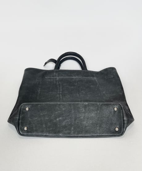 STONE WASH TEXTURE TOTE BAG