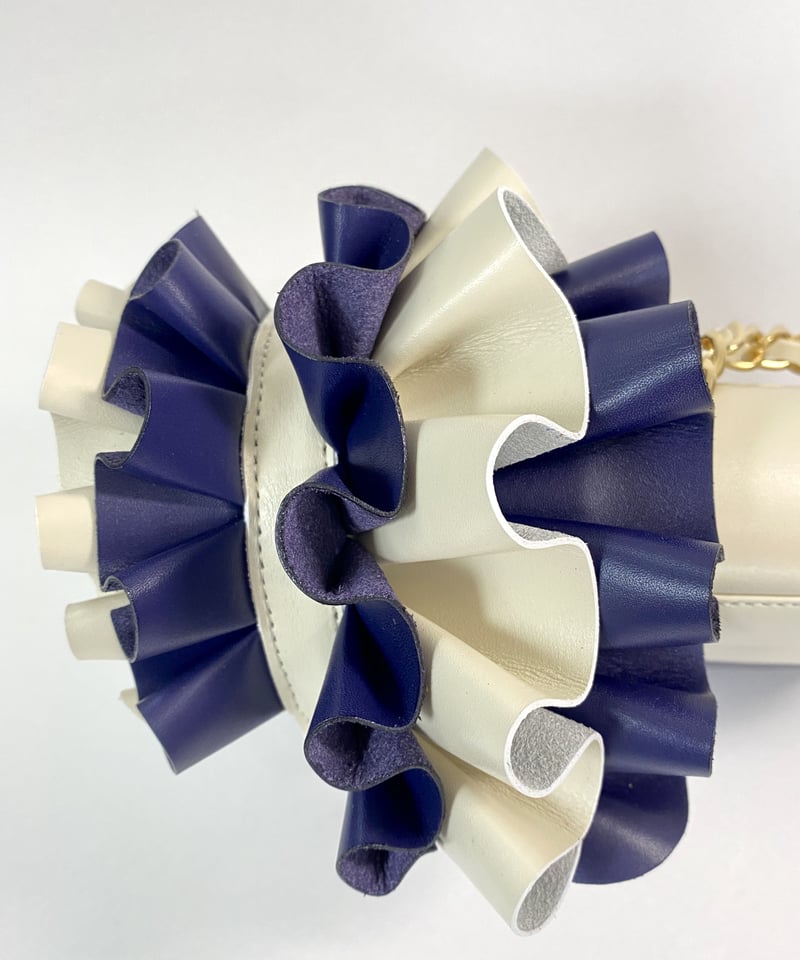 3WAY FRILL POCHETTE SIZE:S(チェーンショルダー) | tortoago