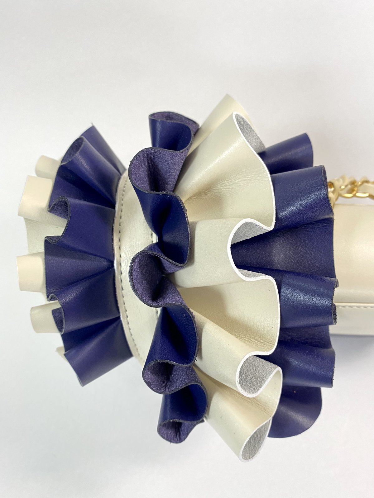 3WAY FRILL POCHETTE SIZE:S(チェーンショルダー) | tortoago
