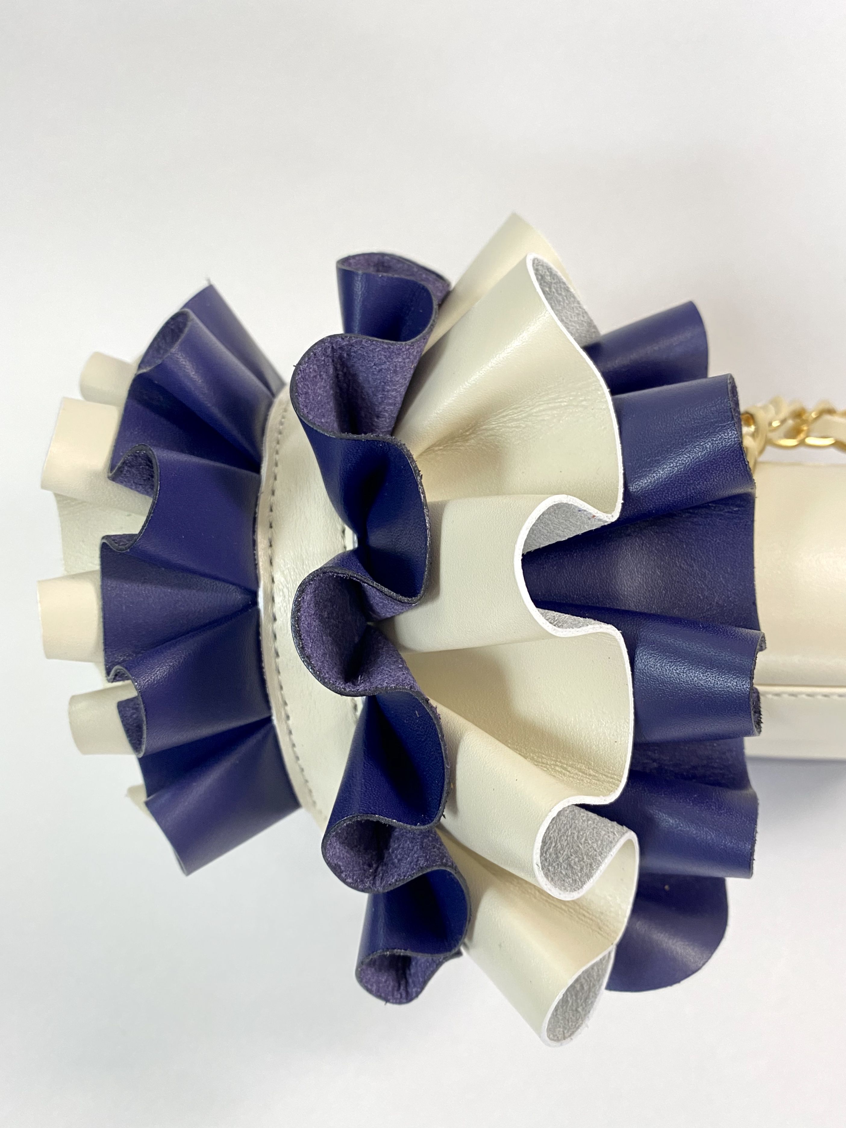 3WAY FRILL POCHETTE SIZE:S(チェーンショルダー) | tortoago
