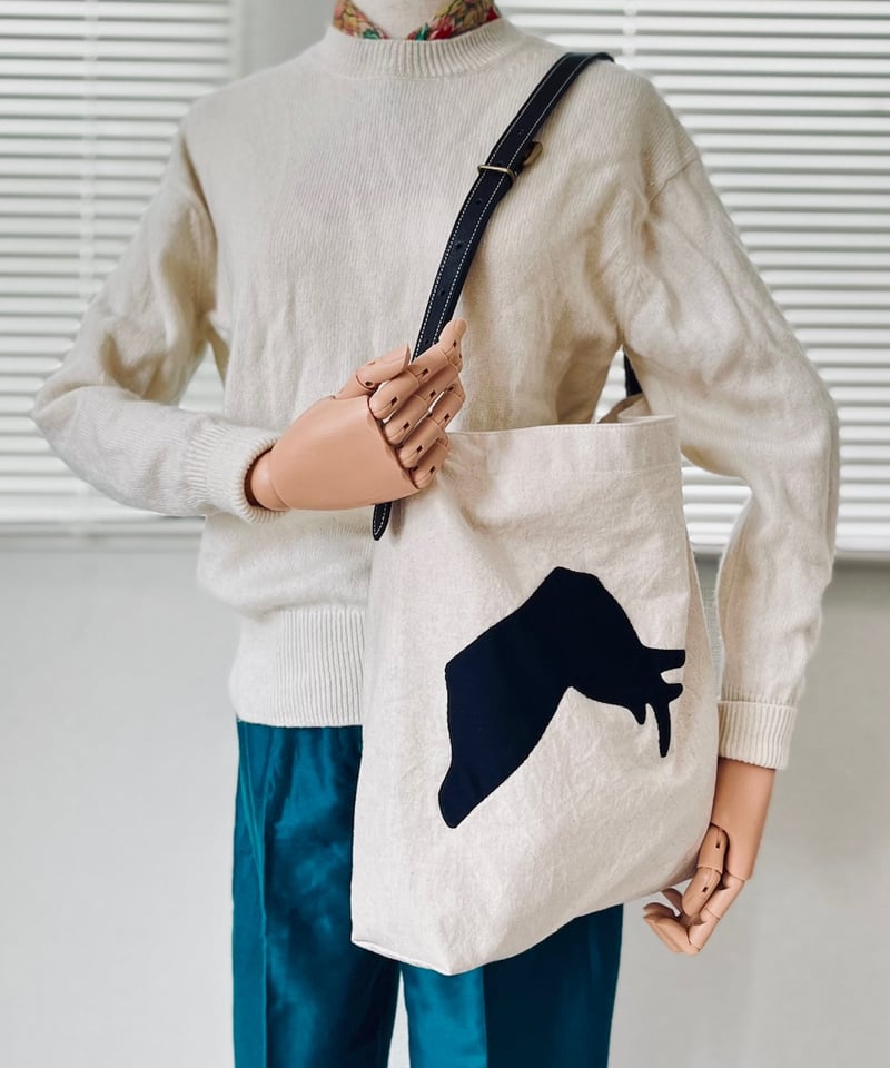 影絵アートショルダーバッグ”Elephant”レザーショルダー | tortoago