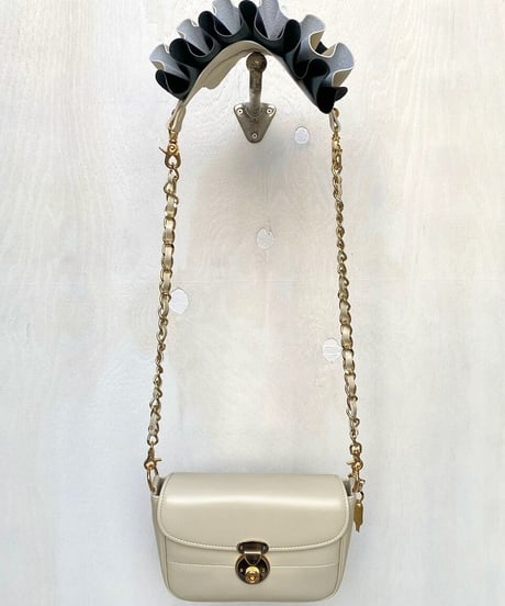 3WAY FRILL POCHETTE SIZE:S(チェーンショルダー)
