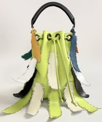 FEATHER HAND BAG
