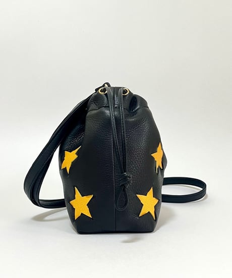 “HOSHIBOSHI”DRAWSTRING SHOULDER POUCH